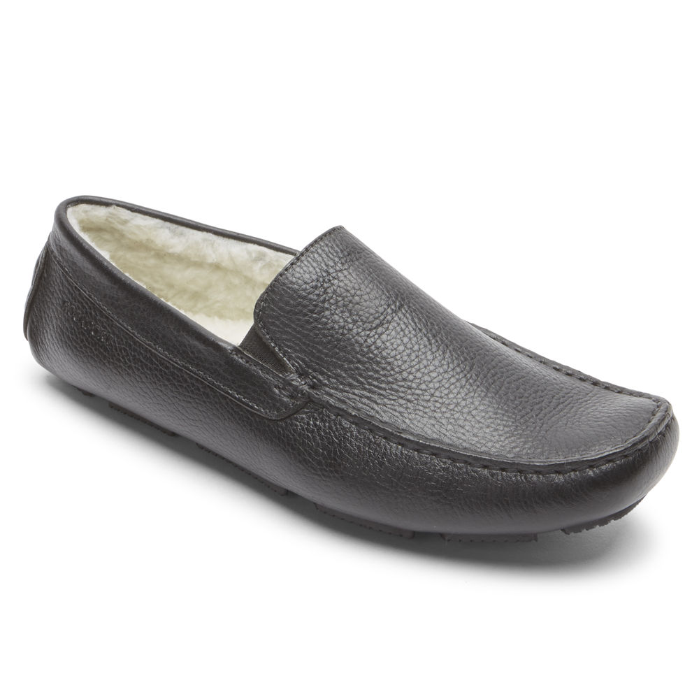 Chanclas Rockport Hombre Mexico - Rhyder Negros - JBIYH2498